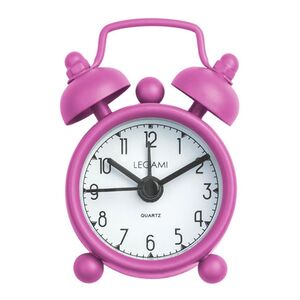 Legami Mini Tick Tock Alarm Clock - Violet (4.5 X 5.8cm)