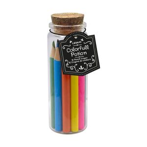 Legami Colorful Potion - Jar Of 12 Color Pencil Crayons