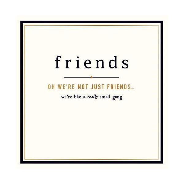 Pigment Cards Not Just Friends Greeting Card (12 x 17cm)