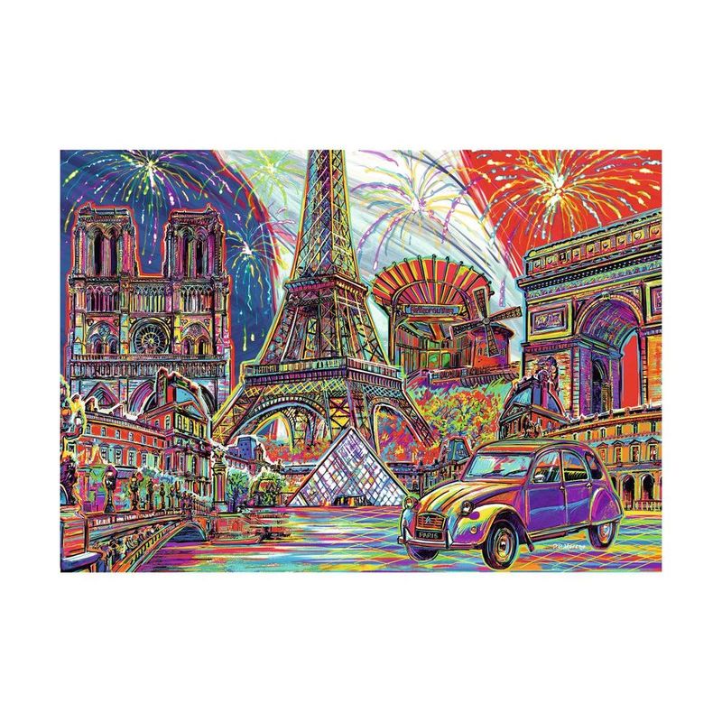 Trefl Colours Of Paris 1000 Pcs Jigsaw Puzzle
