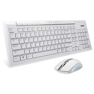 Rapoo 8200M Multi-Mode Keyboard + Mouse - White