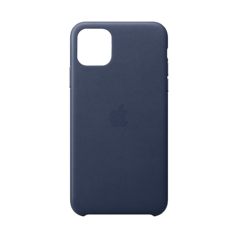 Apple Leather Case Midnight Blue for iPhone 11 Pro Max