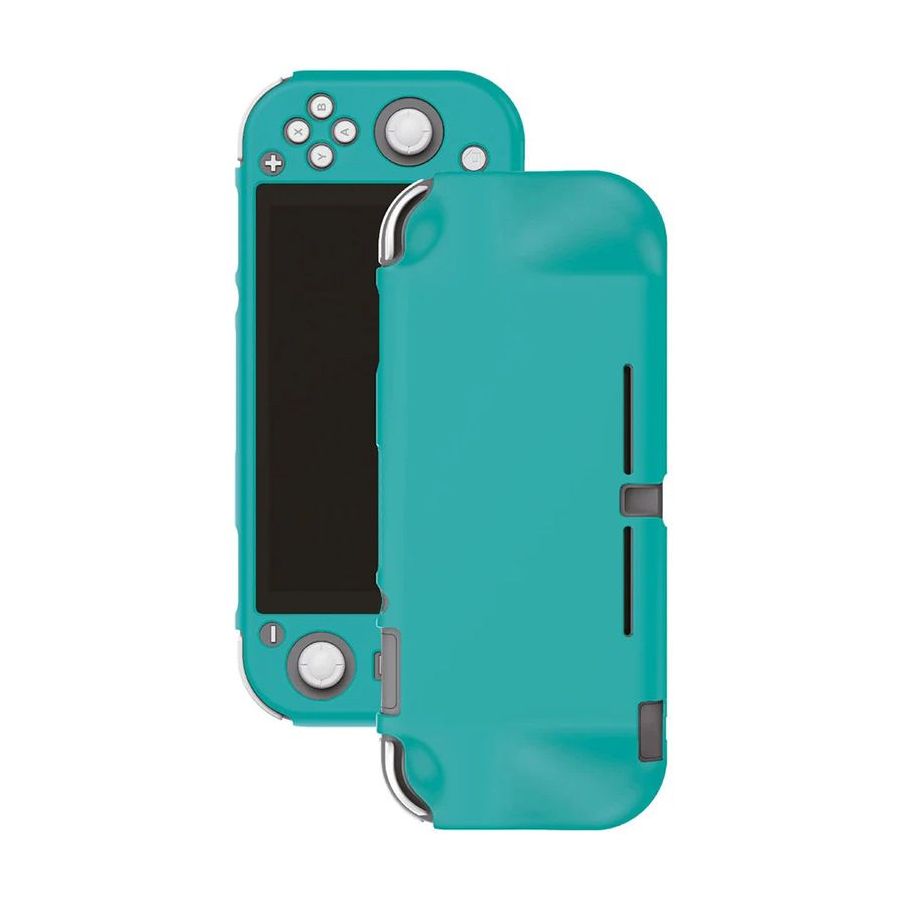 Gamewill Silicone Protective Cover Turquoise with Grip for Nintendo Switch Lite