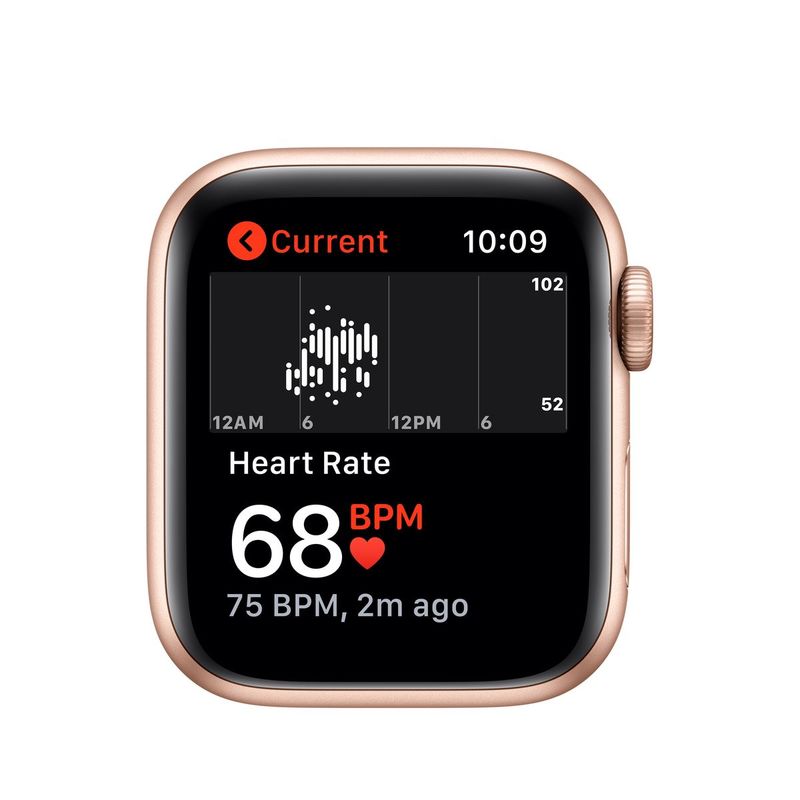 Apple Watch Series 5 GPS + Cellular 40mm Gold Aluminium Case with Pink Sand Sport Band S/M & M/L