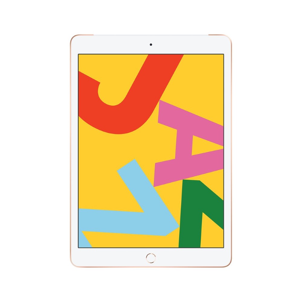 Apple iPad 10.2-Inch Wi-Fi + Cellular 128GB Gold Tablet