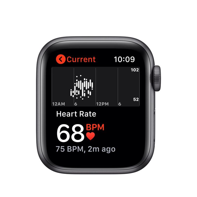 Apple Watch Nike Series 5 GPS 40mm Space Grey Aluminium Case with Anthracite/Black Nike Sport Band