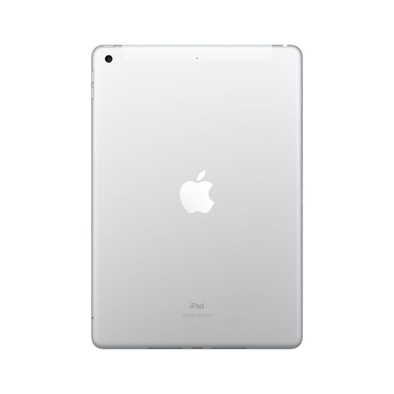 Apple iPad 10.2-Inch Wi-Fi + Cellular 32GB Silver Tablet