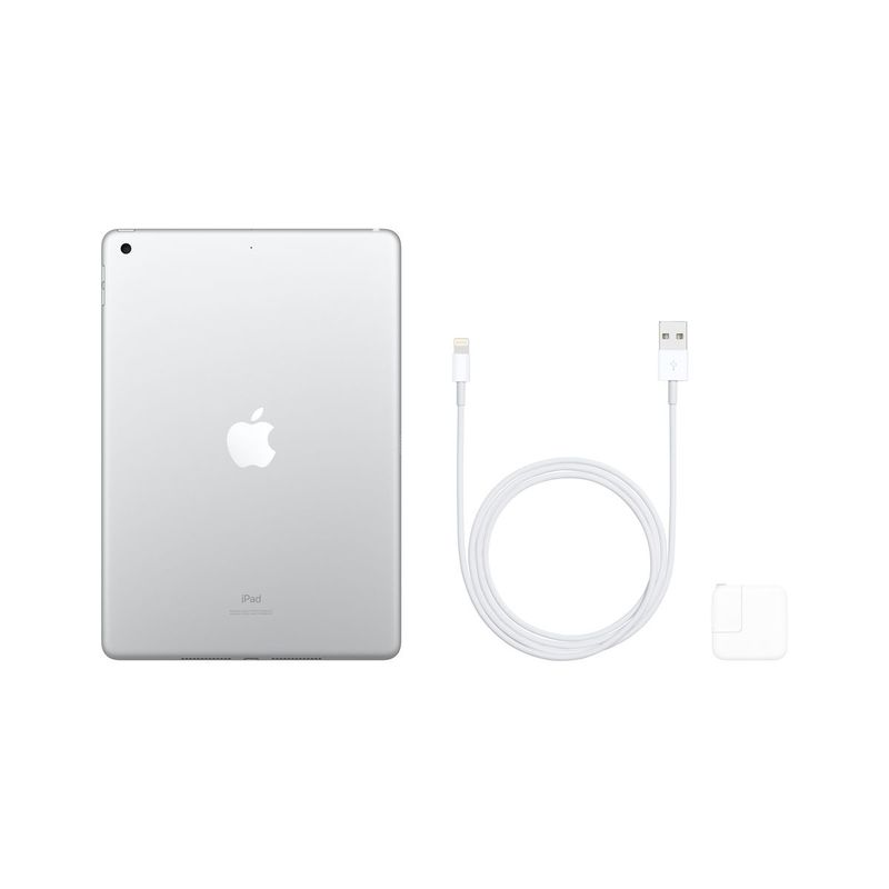 Apple iPad 10.2-Inch Wi-Fi 128GB Silver Tablet