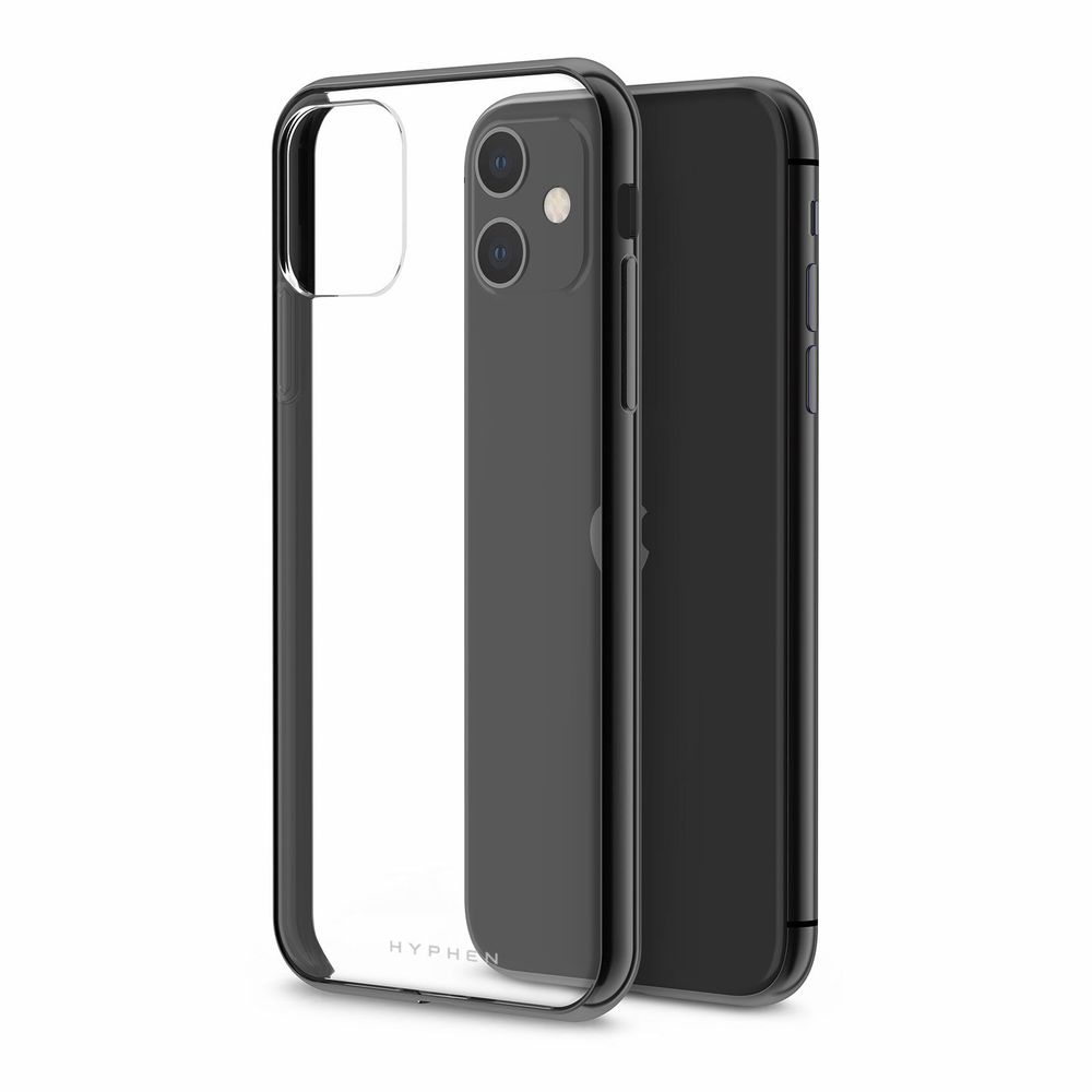 HYPHEN Clear Black Frame Case for iPhone 11
