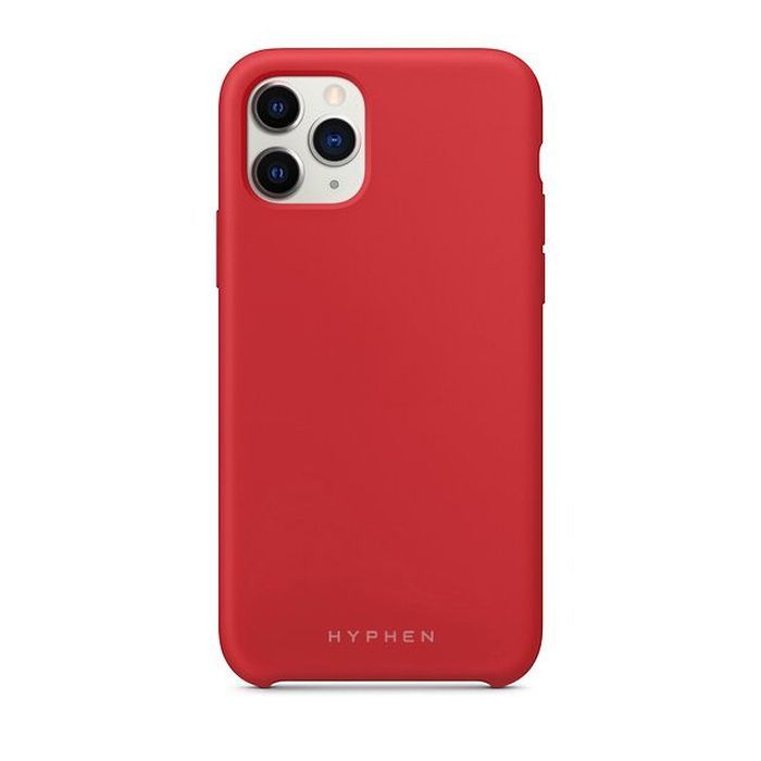 HYPHEN Silicone Case Red for iPhone 11 Pro