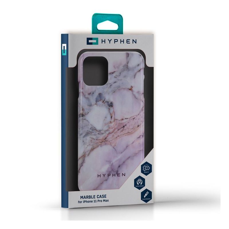 HYPHEN Marble Case Pink Blue for iPhone 11 Pro Max