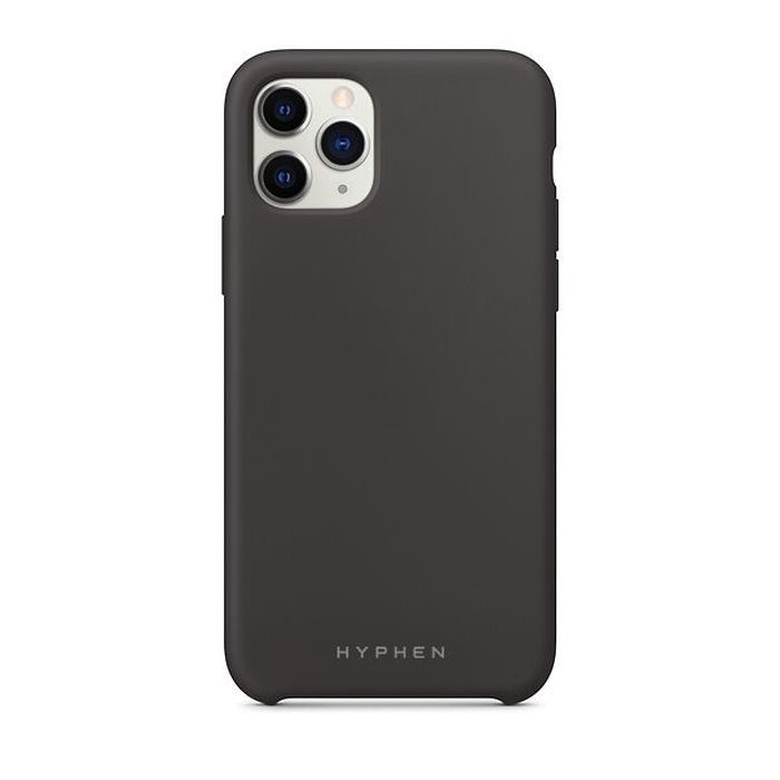 HYPHEN Silicone Case Black for iPhone 11 Pro Max