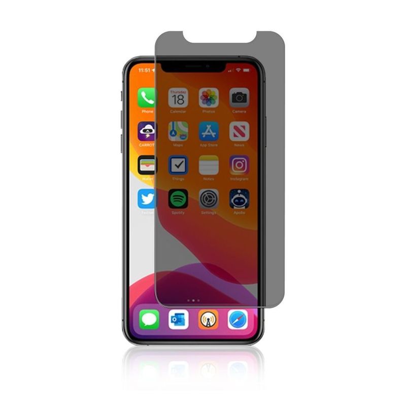 HYPHEN Tempered Glass Full Coverage Privacy for iPhone 11 Pro Max