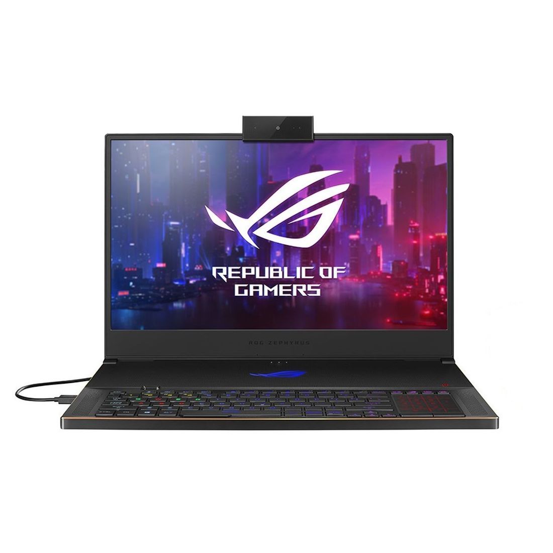 ASUS ROG Zephyrus S GX701GXR-H6074T Gaming Laptop i7-9750H/32GB/1TB SSD/NVIDIA GeForce RTX 2080Q 8GB/17.3 inch FHD/Windows 10/Black