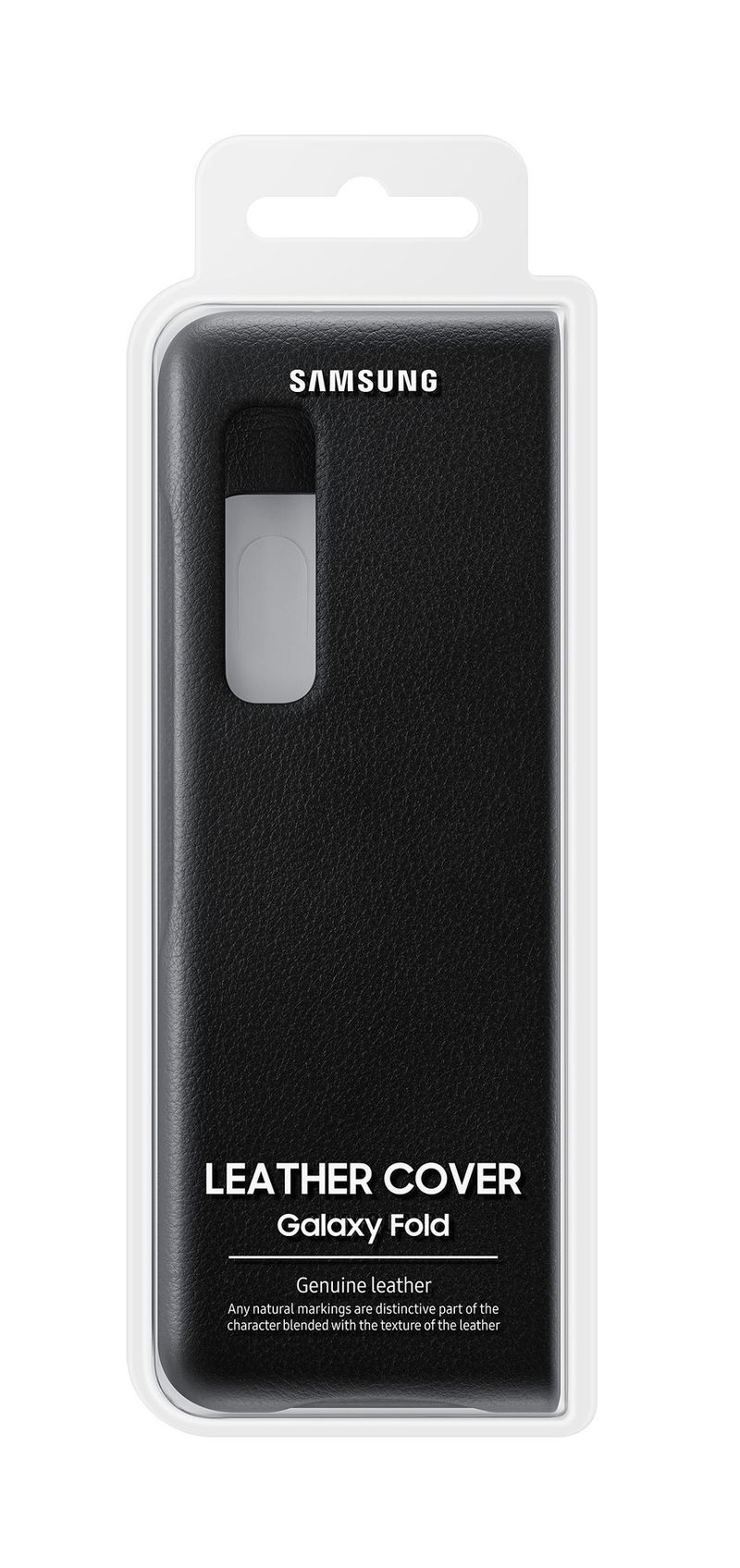 Samsung Leather Cover Black for Galaxy Fold