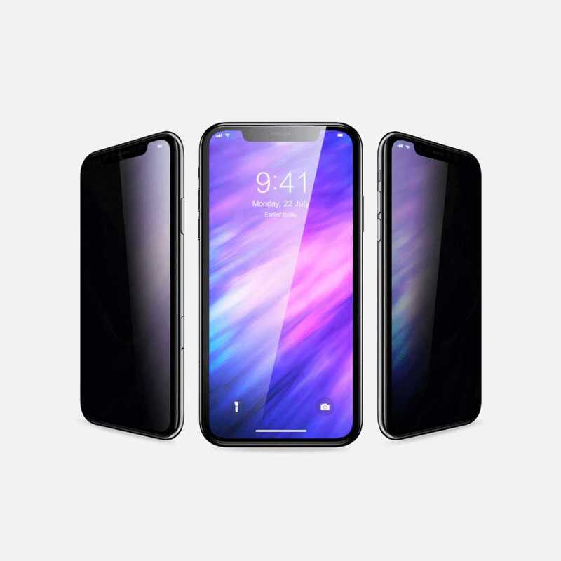 Devia Real Series 3D Full Screen Privacy Tempered Glass for Black iPhone 11 Pro