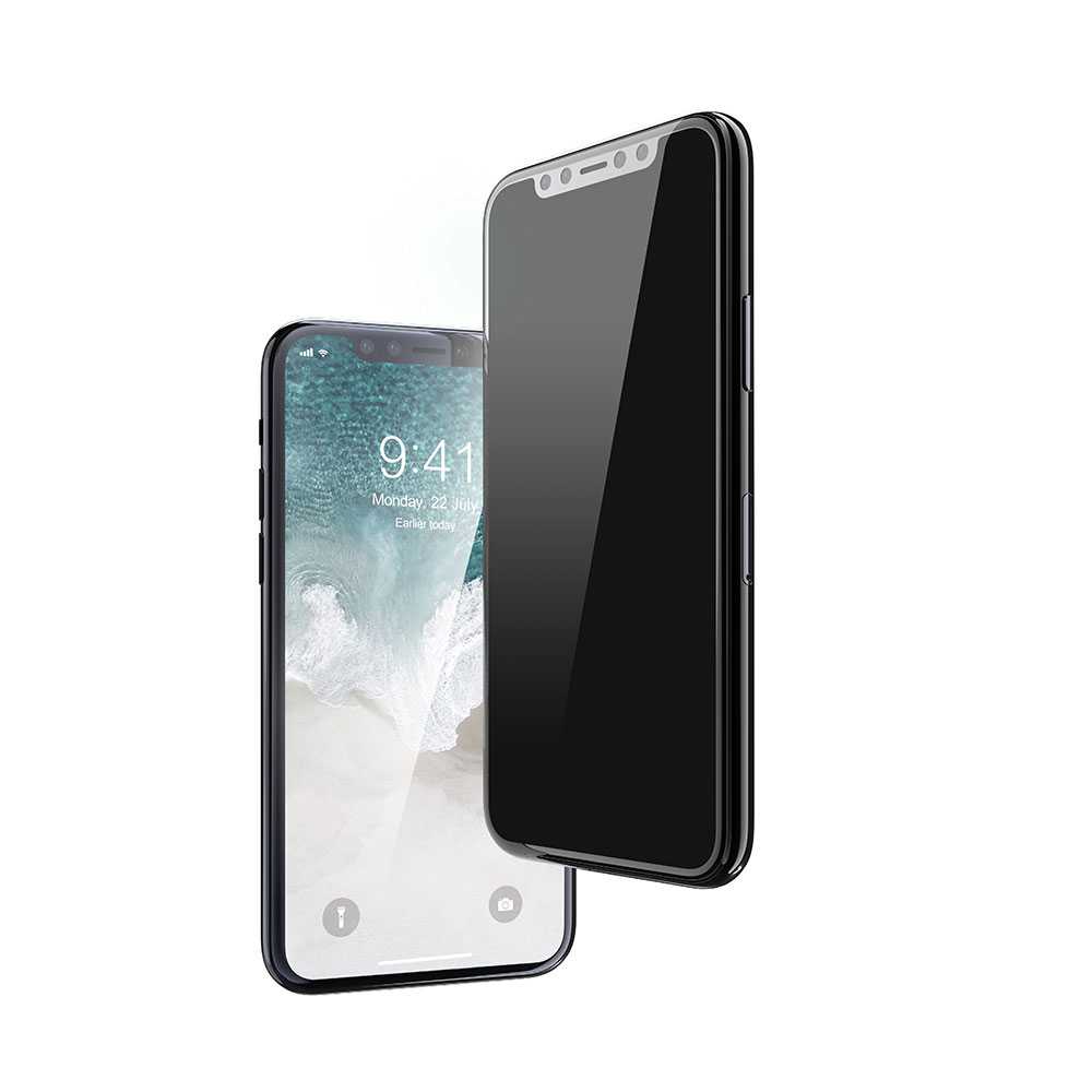 Devia Real Series 3D Full Screen Privacy Tempered Glass for Black iPhone 11 Pro