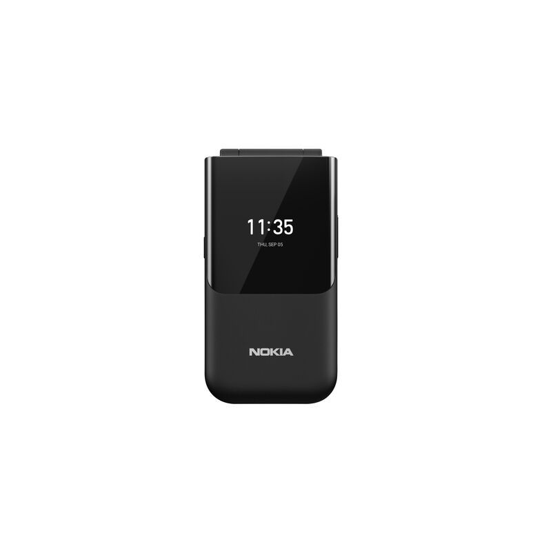 Nokia 2720 Flip Phone Black 4 GB/512 MB/Dual SIM
