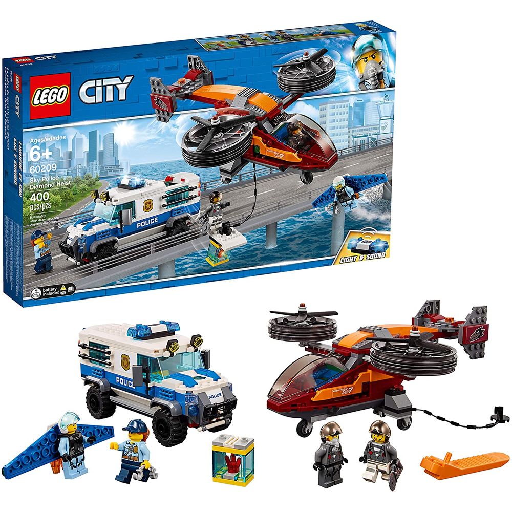 LEGO City Sky Police Diamond Heist 60209