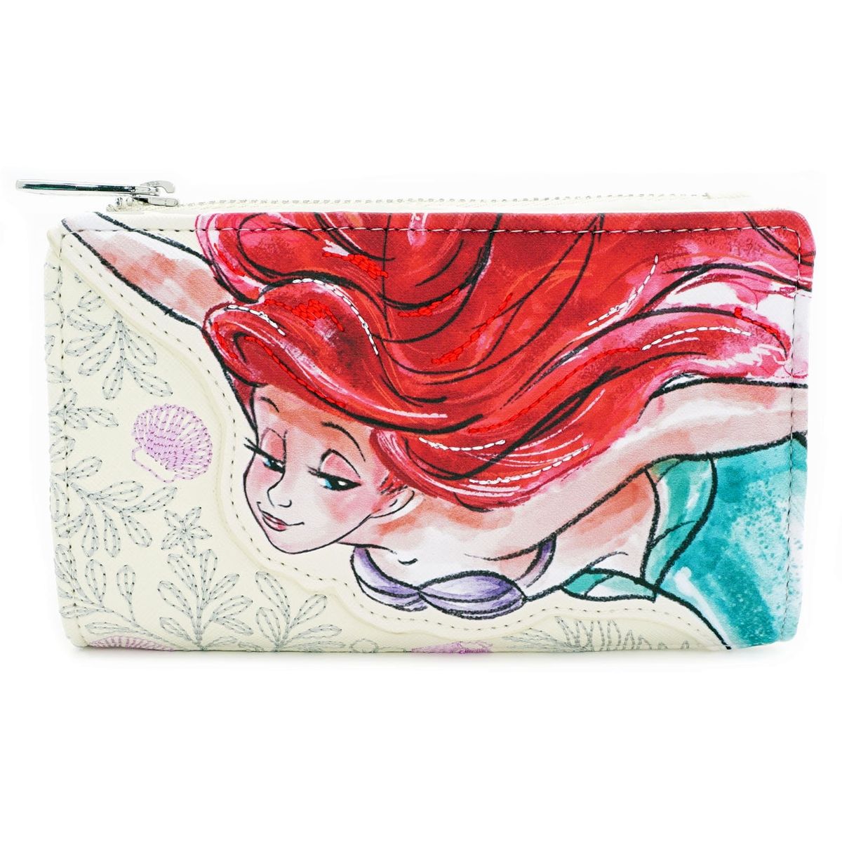 Loungefly Disney Little Mermaid Bi Fold Wallet
