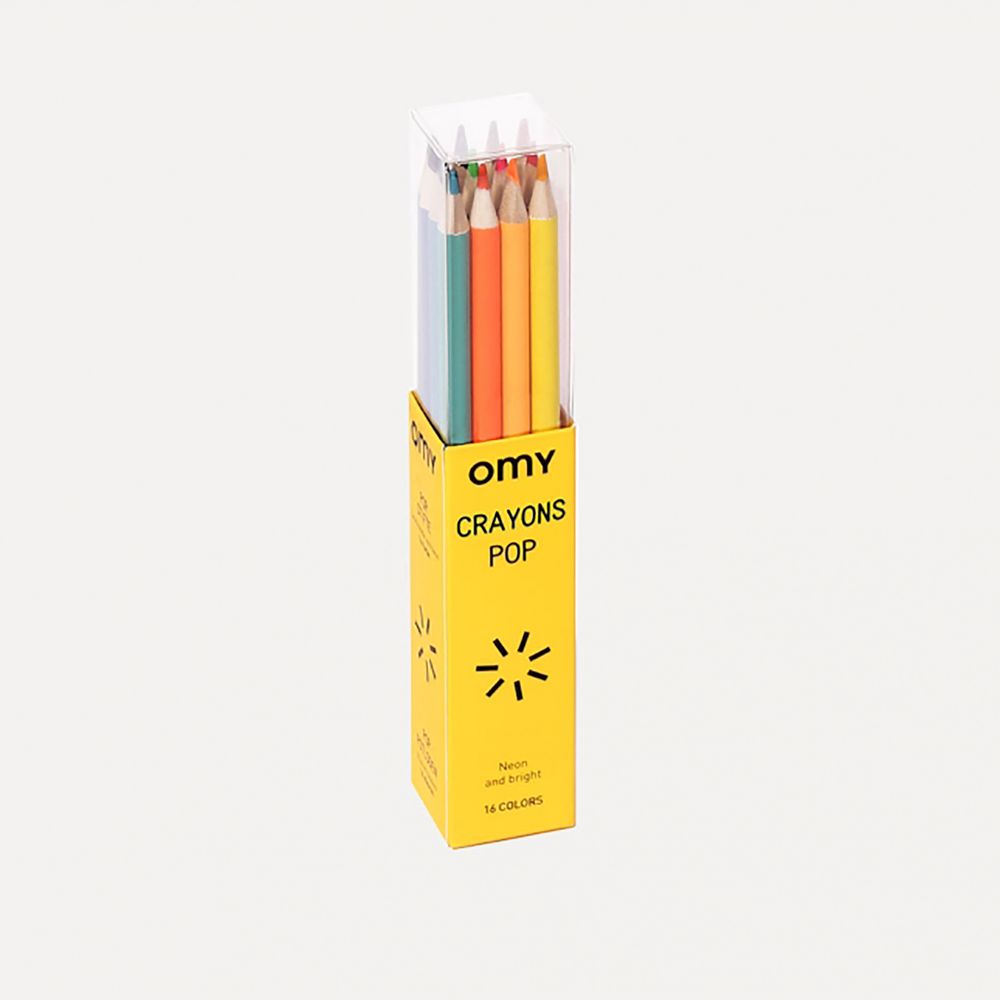 Omy Colored Pencils Pop (Box of 16)