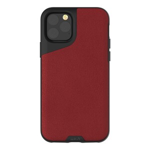 Mous Contour Leather Case Red for iPhone 11 Pro