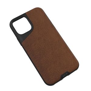 Mous Contour Leather Case Brown for iPhone 11 Pro Max