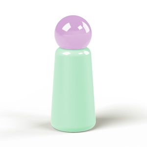 Lund Skittle Bottle Mini Mint with Lilac Lid 300ml