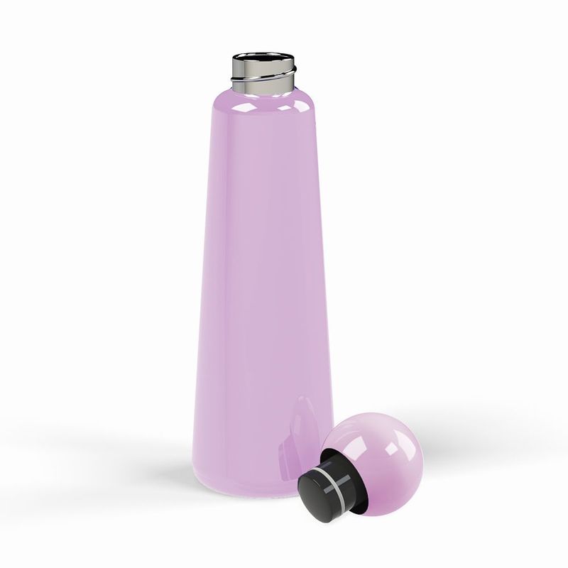 Lund Skittle Bottle Jumbo Lilac with Lilac Lid 750ml