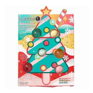 Bubble T Christmas Tree (3 Bath Fizzers + 3 Shower Gels)