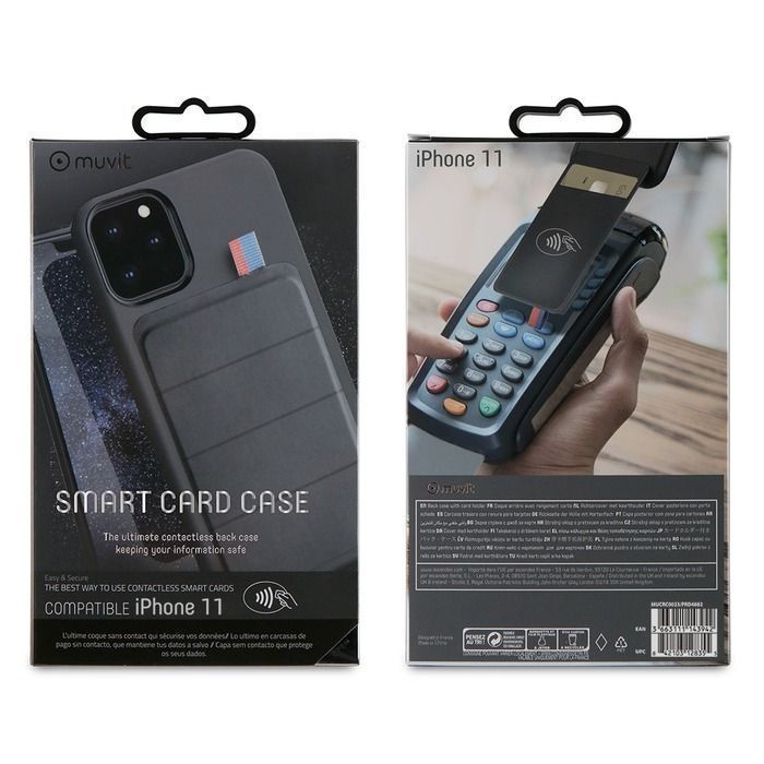 Muvit Smart Card Case for iPhone 11