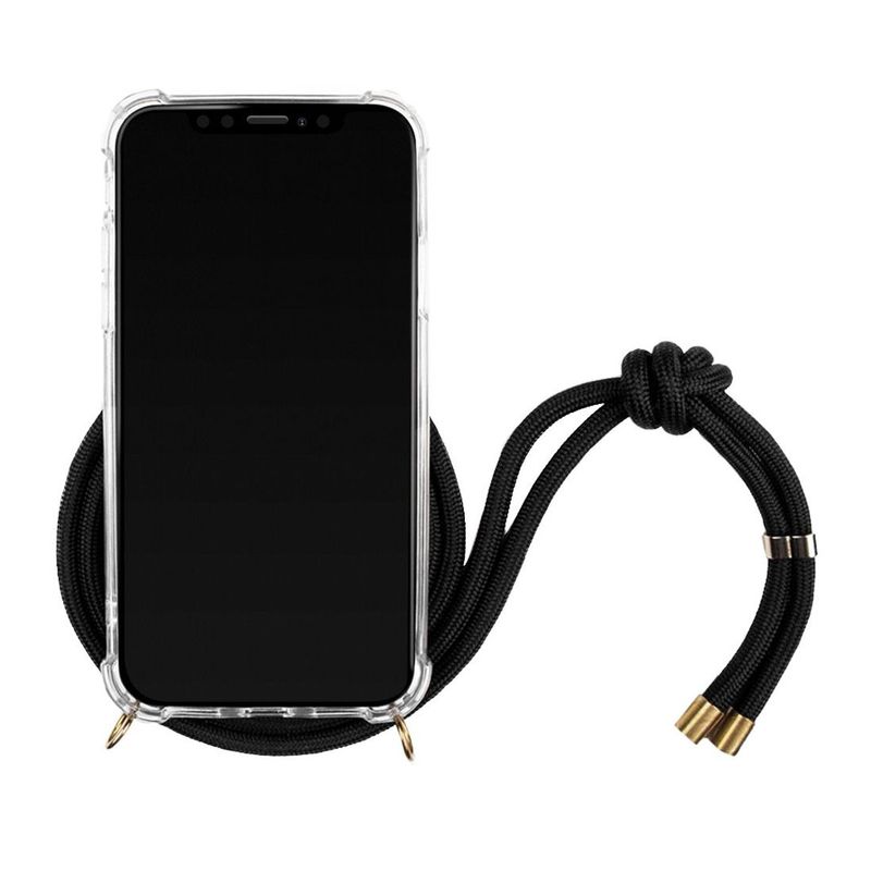 Lookabe Necklace Clear Case + Black Cord for iPhone 11 Pro