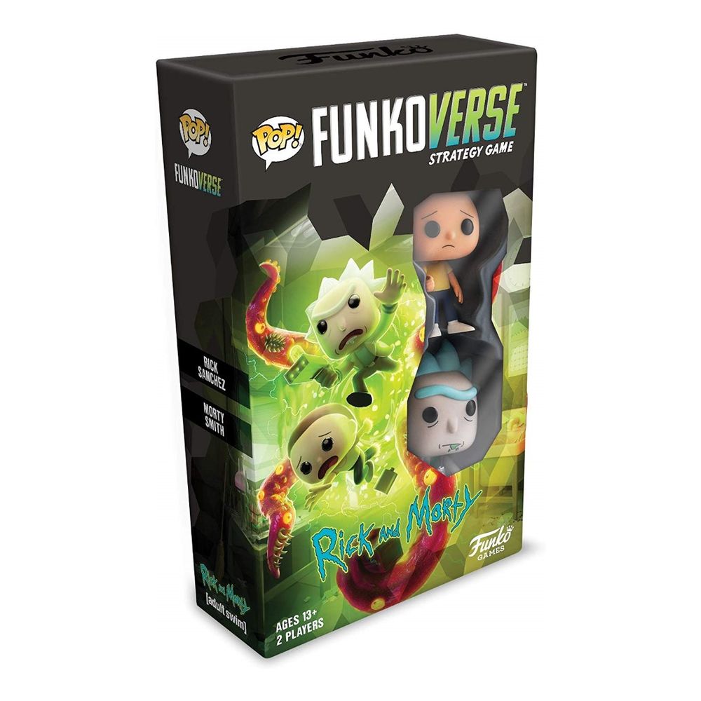 Funko Pop Funkoverse Strategy Game Rick and Morty 100 Base Set