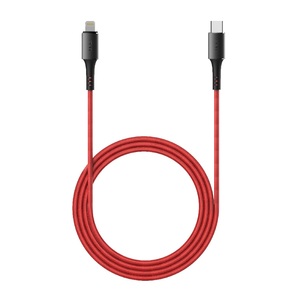 MiLi Braided Type-C to Lightning Cable Red