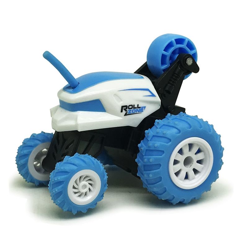Sinovan Mini Remote Control Stunt Car Roll Zone Blue/White