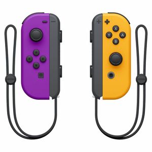 Nintendo Joy-Con Controller Neon Purple/Orange for Nintendo Switch