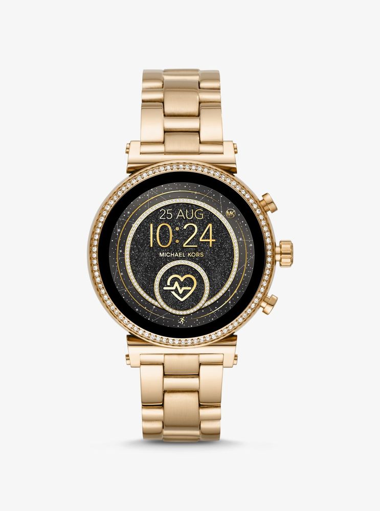 Michael Kors MKT5062 Gold/White Smartwatch 41mm (Gen 4)