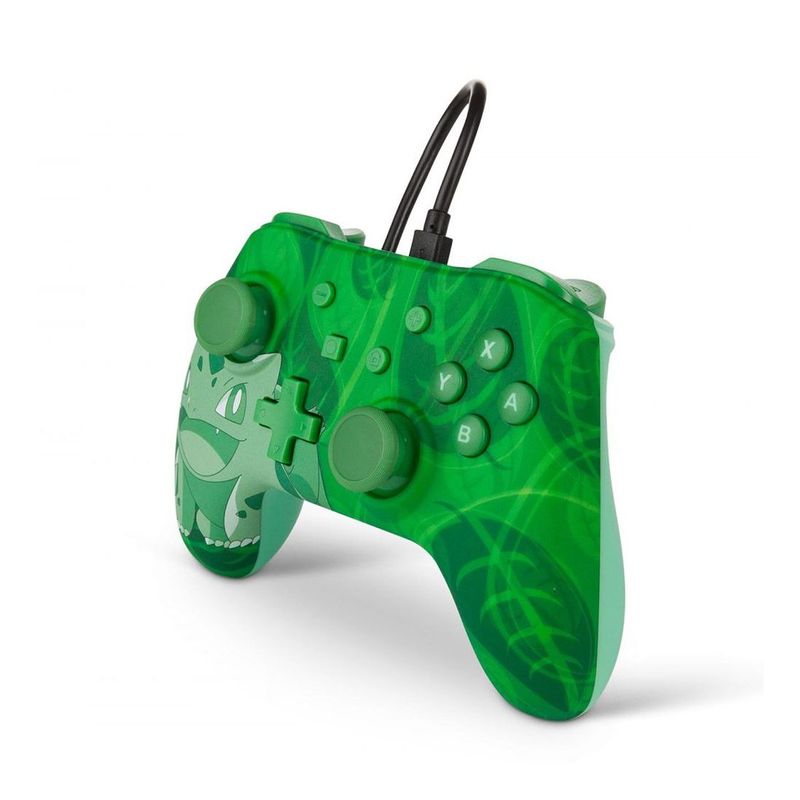 Power A Pokemon Bulbasaur Overgrow Wired Controller for Nintendo Switch
