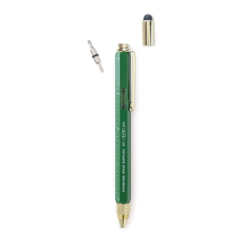 Designworks Ink Standard Issue Multi-Tool Pen - Green