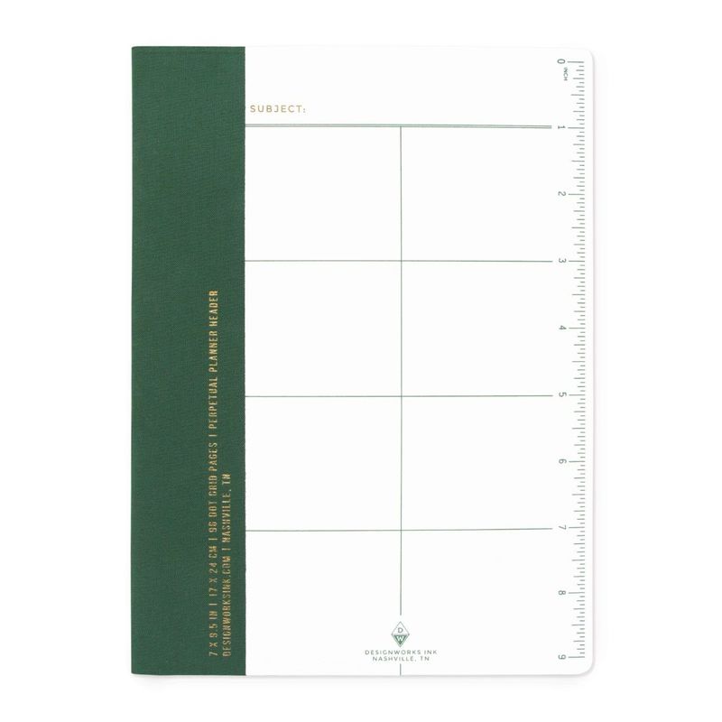 Designworks Ink Set of Notebooks Grid Ruler (2 Pack)