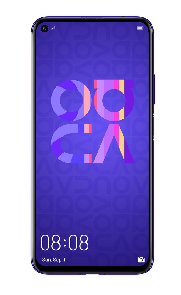 Huawei Nova 5T Smartphone 128GB Dual SIM 4G Arabic Purple