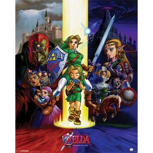 The Legend of Zelda Ocarina of Time Poster (40 x 50 cm)