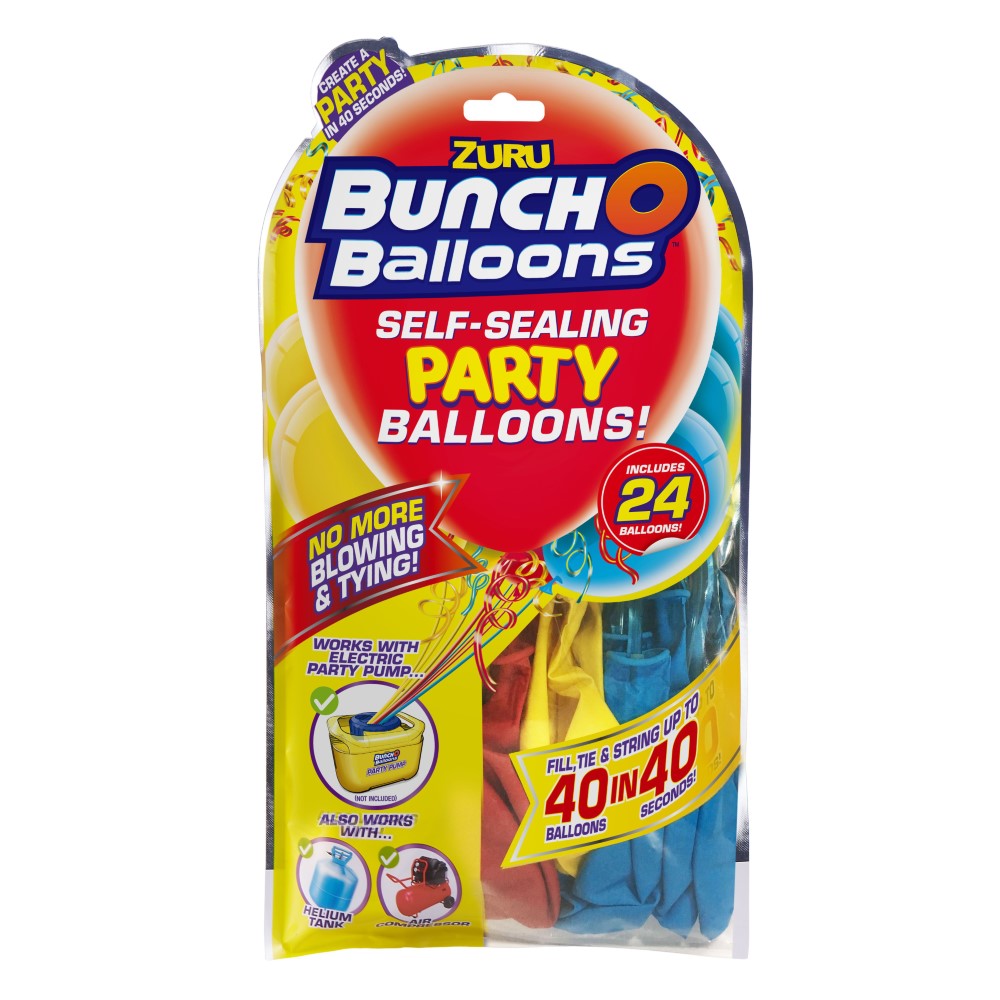 Bunch O Balloons Party Refill Mixed Pack Red/Blue/Yellow