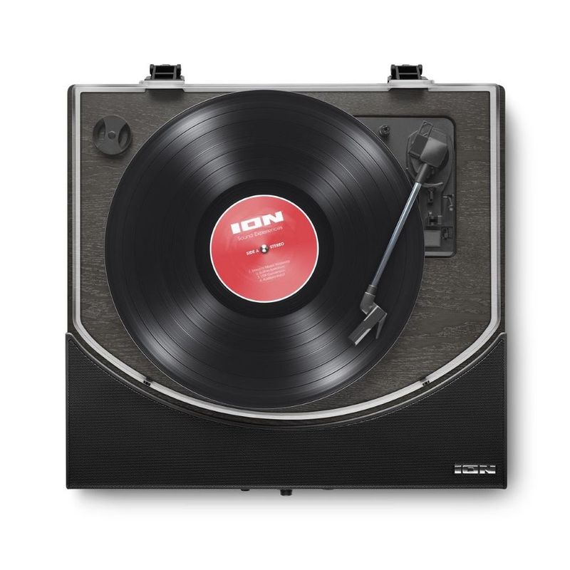 ION Premier LP Bluetooth Belt-Drive Turntable with Built-in Speakers - Black