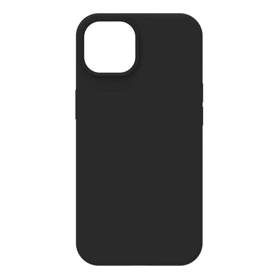 BAYKRON Shockproof and Anti-bacterial Silicone Case Black for iPhone 13