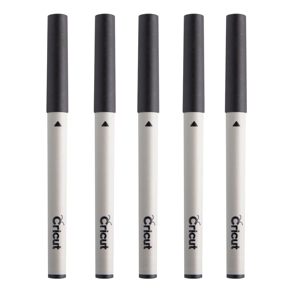 Cricut Explore/Maker Multi - Size Pen Set - Black (5 Pens)