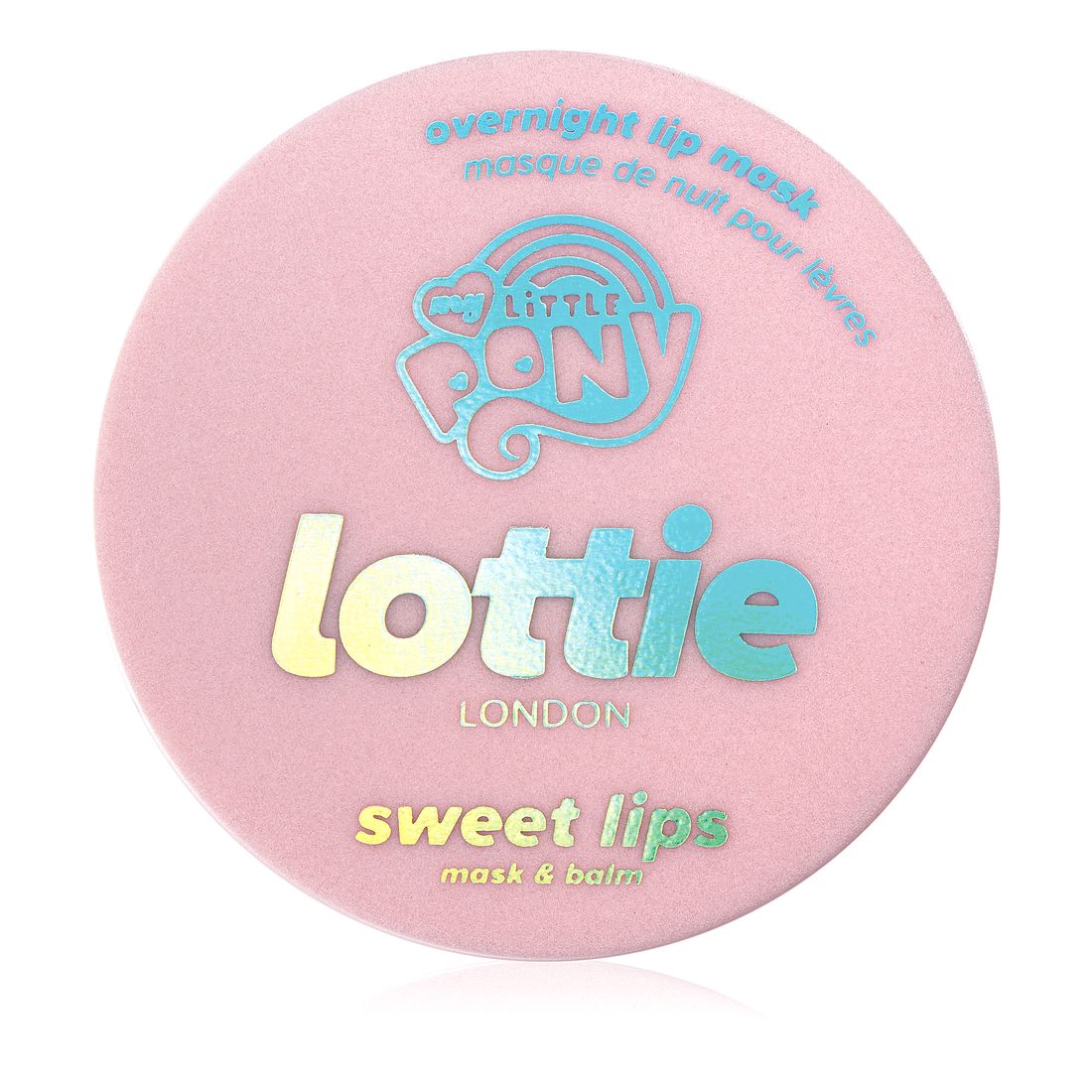 Lottie London My Little Pony Sweet Lips Overnight Lip Mask & Balm Cotton Candy