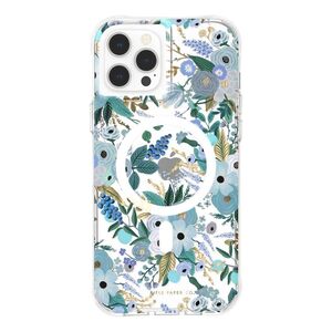 Case-Mate Rifle Paper Co. Garden Party Blue Magsafe case for iPhone 13 Pro Max