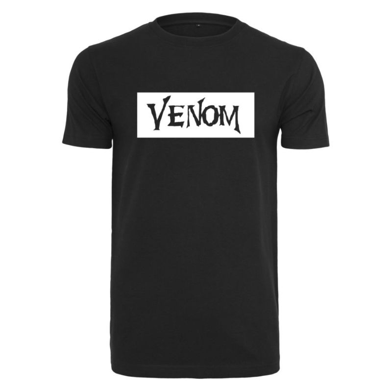 Merchcode Venom Face Men's T-Shirts Black