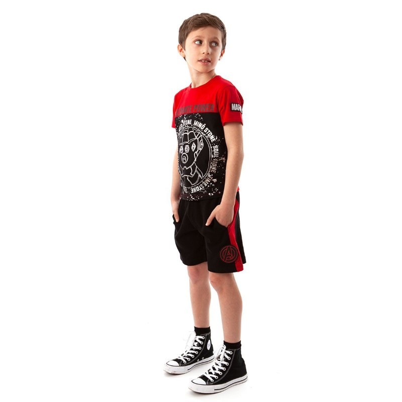 Avengers Iconic Kid's Shorts Black